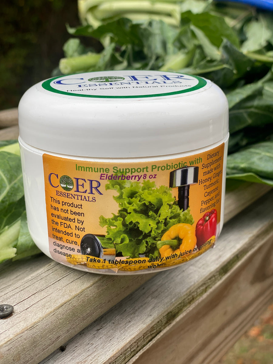 Immune Support Probiotic with Elderberry – Coer Essentials